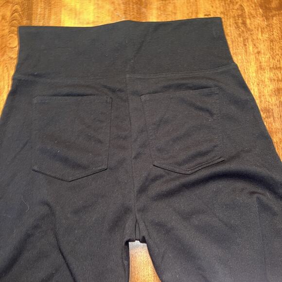 Star Spanx Leggings Womens L Black Pull On High Waist Shaping Stretch Pants - Picture 4 of 6